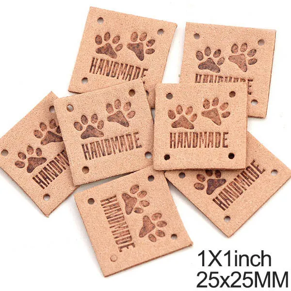 Animal Footprints Tags Paw Leather