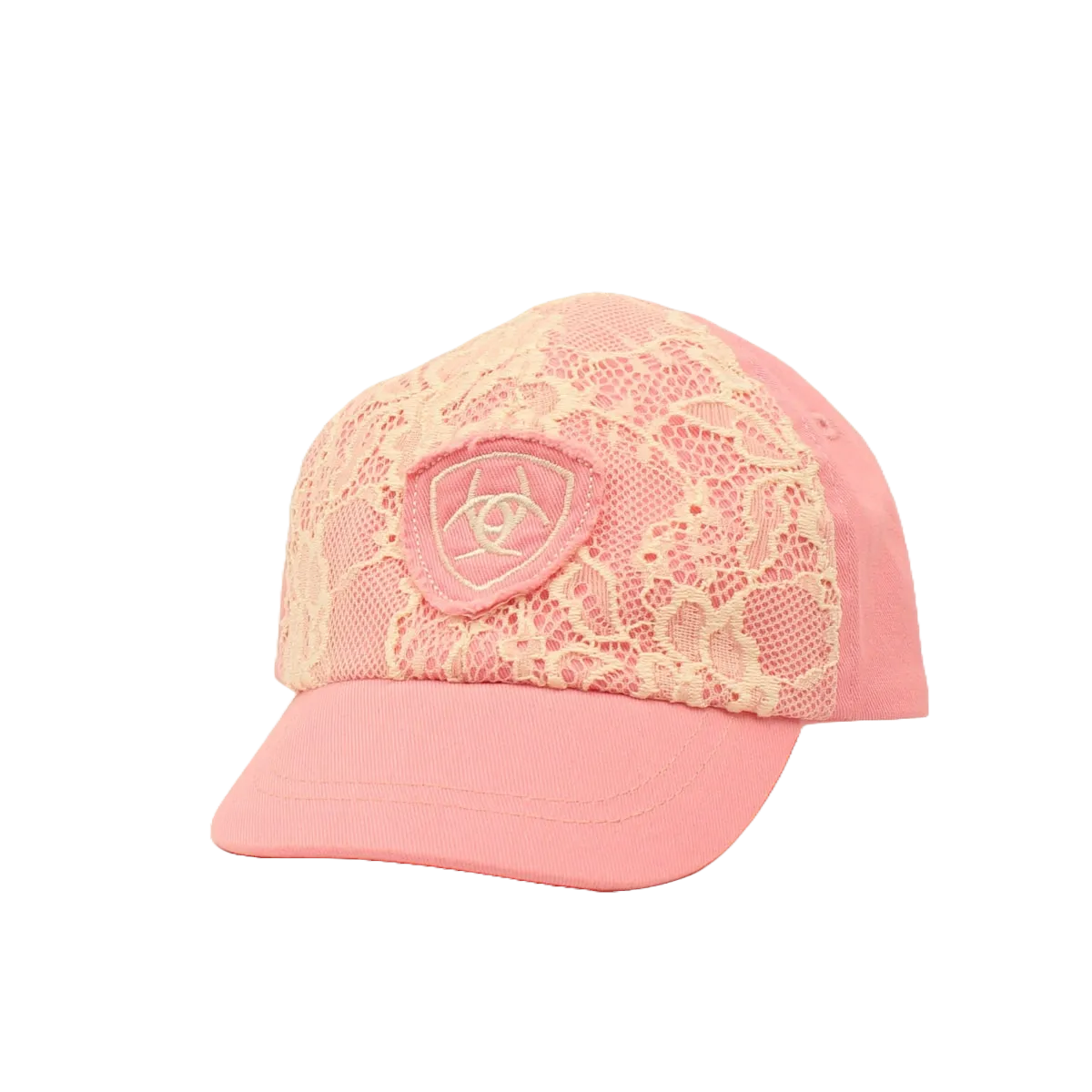 Ariat Childrens Lace Logo Light Pink Cap A300008330