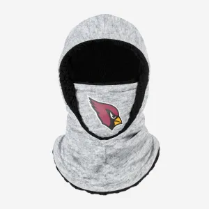Arizona Cardinals Heather Grey Big Logo Hooded Gaiter