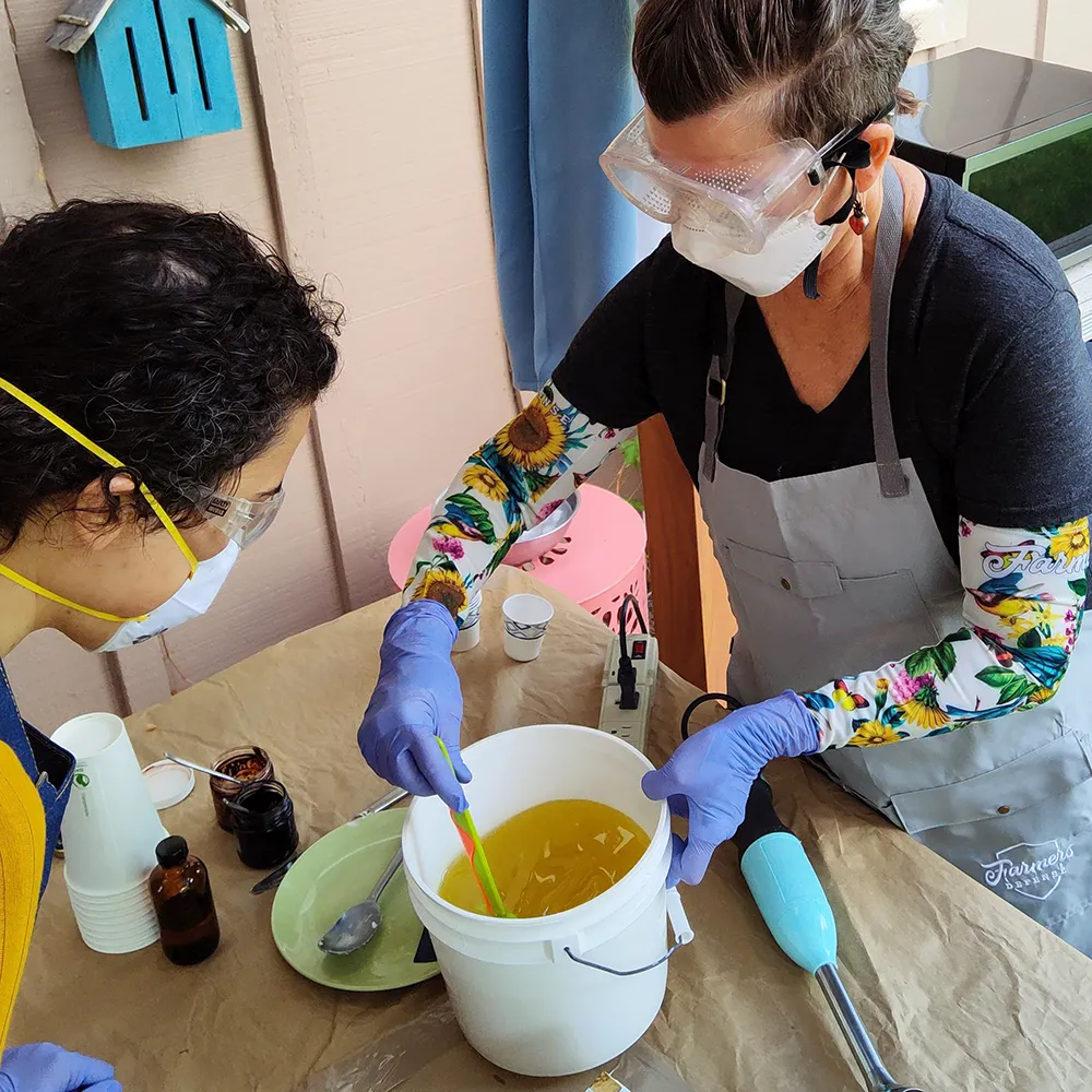 Aroma Art - Natural Soap Making In-Studio Class Mar 1
