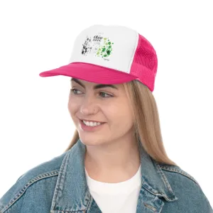 Aromantic Flag Trucker Caps Ohio Pride - My Rainbow is In My DNA