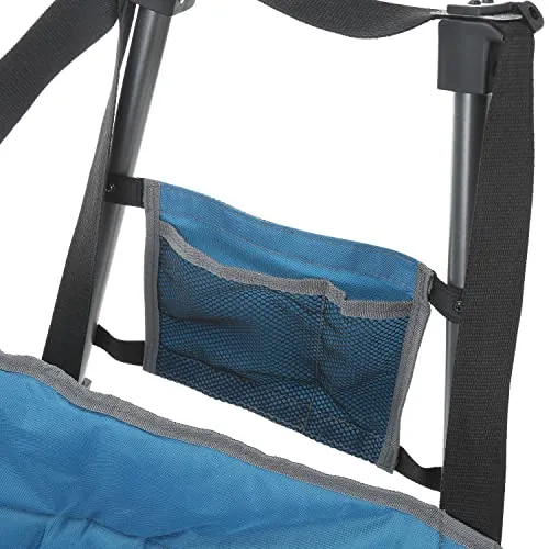 ARROWHEAD OUTDOOR Portable Folding Swinging Hammock Camping Chair, Removable Canopy, Perfect for Stargazing, Cup Holder, Storage Pouch, Carrying Bag Included, Supports up to 300lbs, USA-Based Support