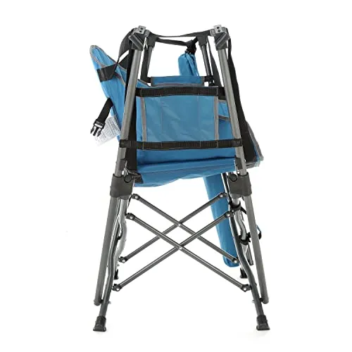 ARROWHEAD OUTDOOR Portable Folding Swinging Hammock Camping Chair, Removable Canopy, Perfect for Stargazing, Cup Holder, Storage Pouch, Carrying Bag Included, Supports up to 300lbs, USA-Based Support