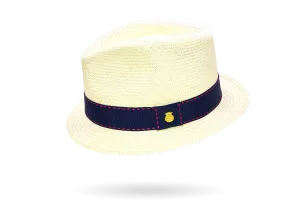 'ASCOT' SMART PANAMA HAT SMALL BRIM