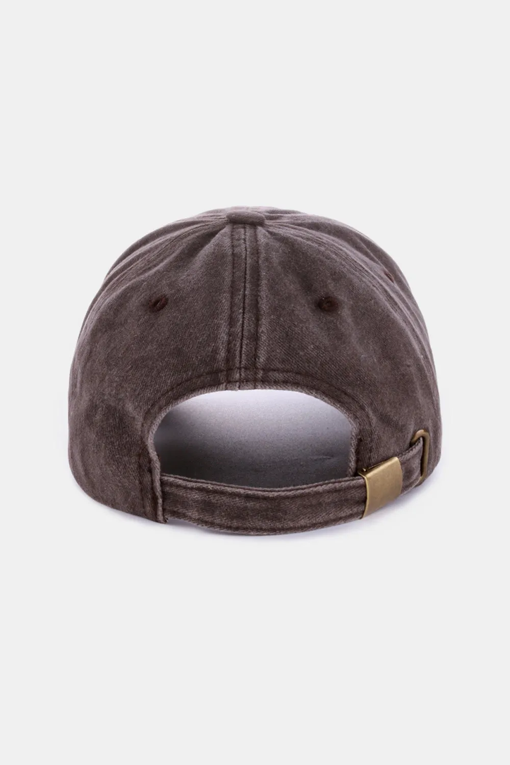 Atlanta Embroidered Washed Baseball Cap