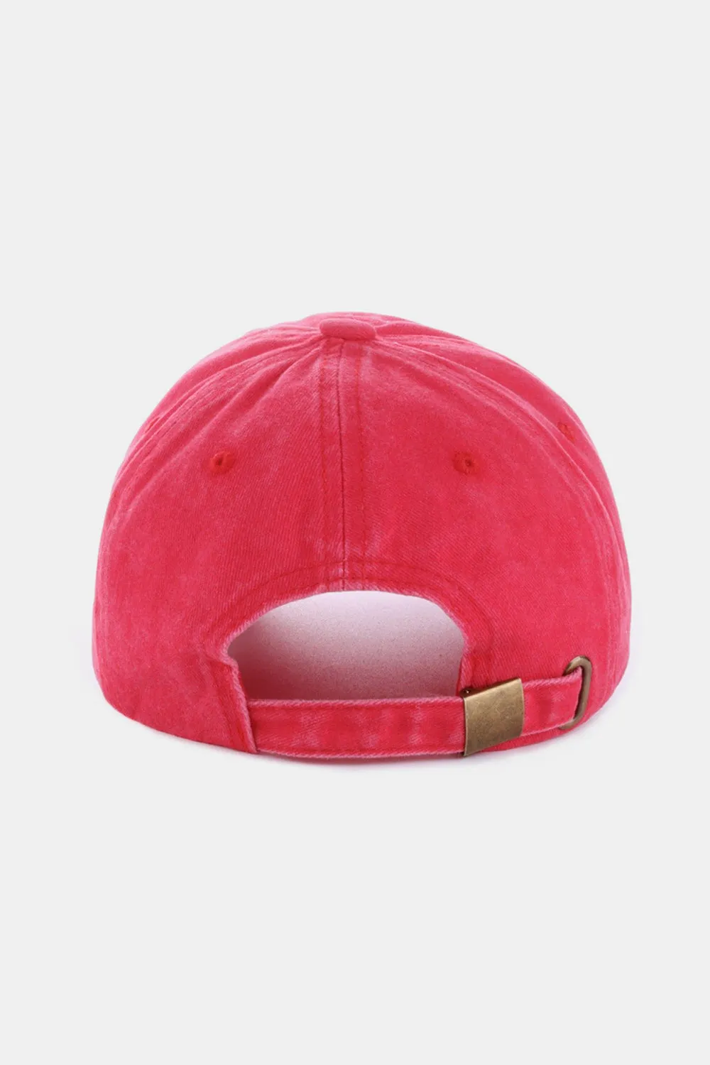 Atlanta Embroidered Washed Baseball Cap