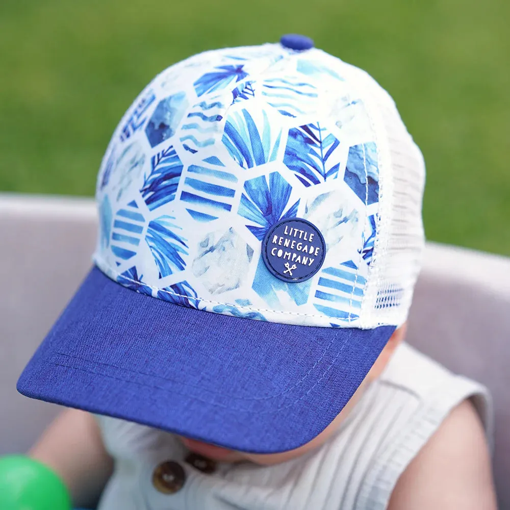 Azure Trucker Cap