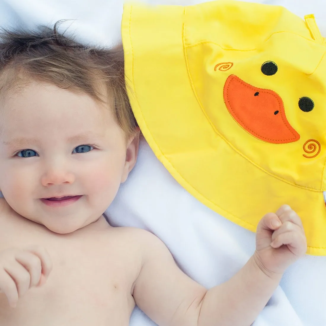 Baby/Toddler Swim Diaper & Sun Hat Set - Puddles the Duck