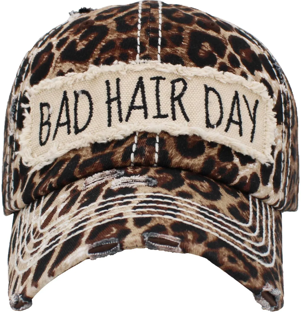 Bad Hair Day Washed Vintage Ball Cap
