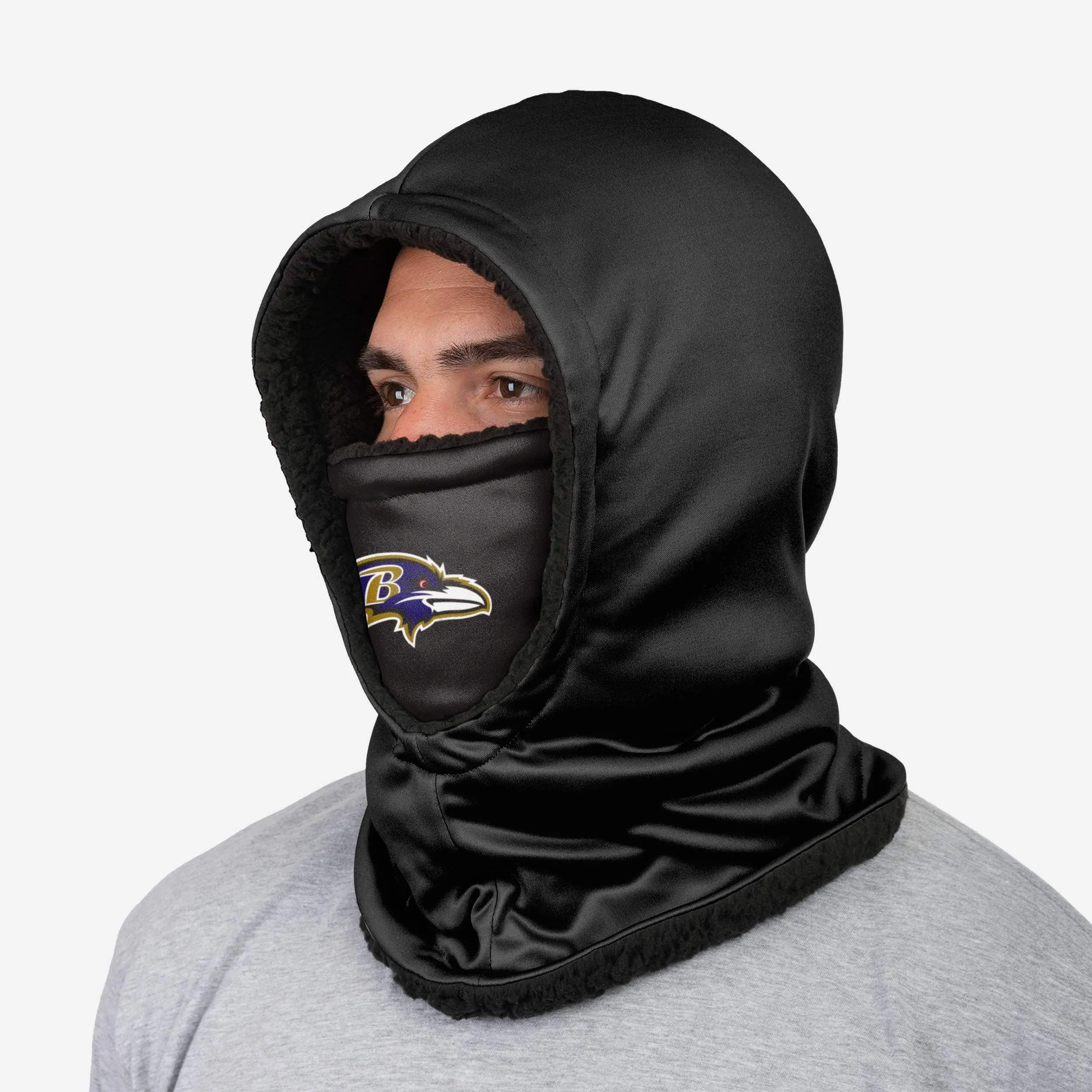 Baltimore Ravens Black Hooded Gaiter