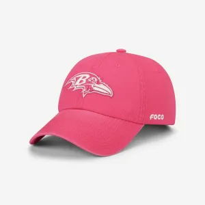 Baltimore Ravens Magenta & White Casual Cap
