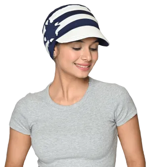 Bamboo Chemo Caps Newsboy Hats for Women Cancer Headwear, Reversible Cap