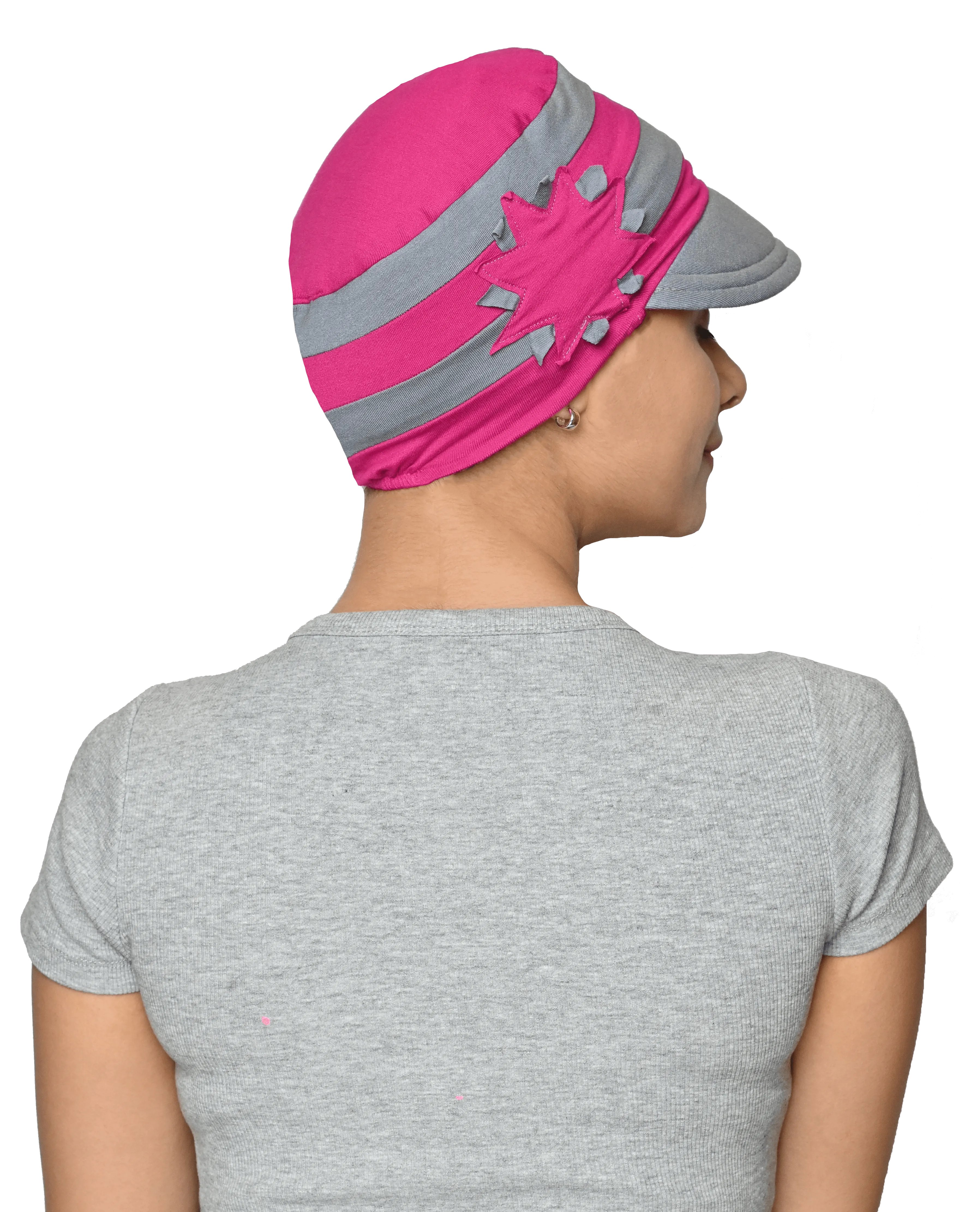 Bamboo Chemo Caps Newsboy Hats for Women Cancer Headwear, Reversible Cap