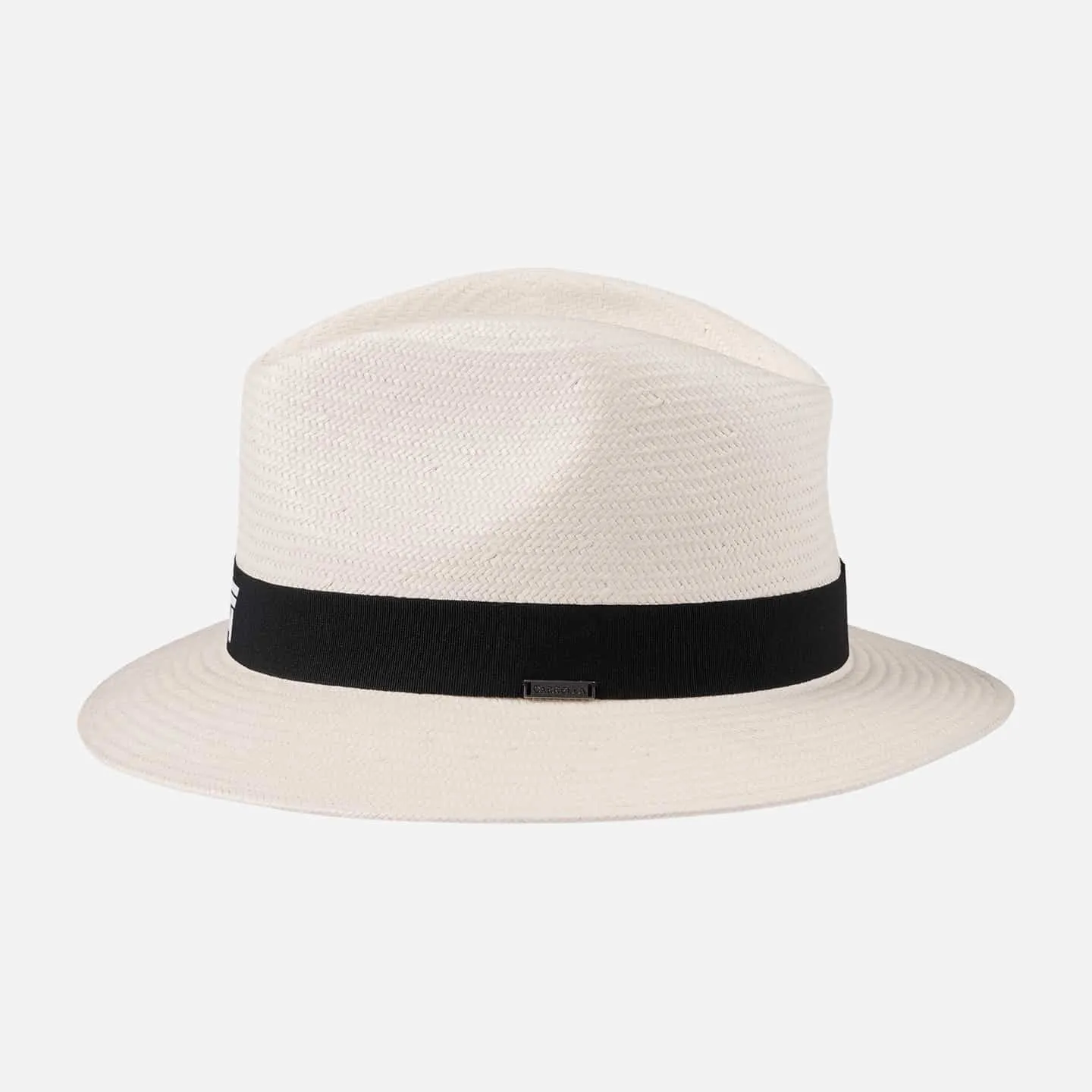 Banded Fedora Straw Hat