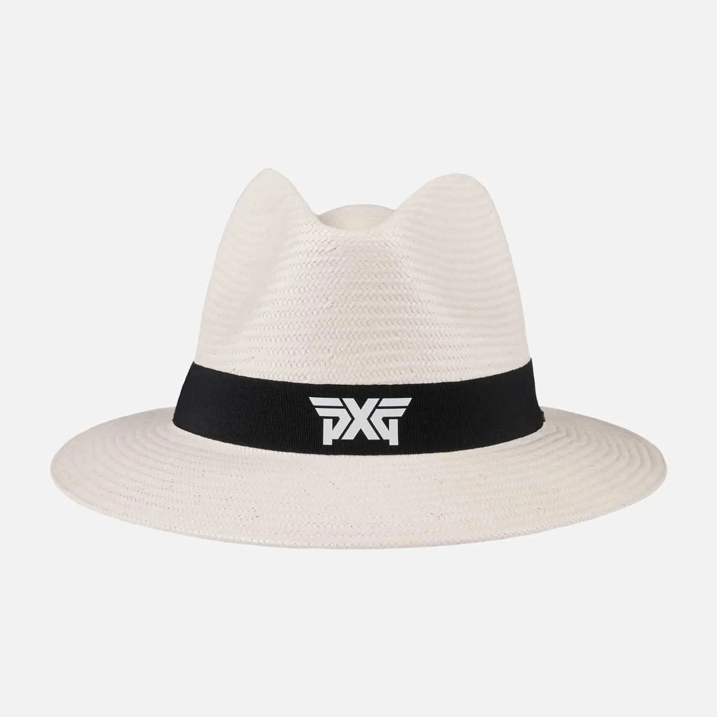 Banded Fedora Straw Hat