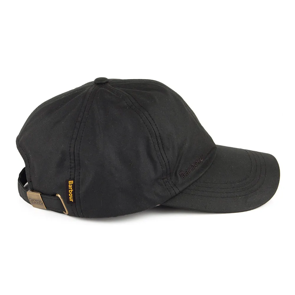 Barbour Hats Wax Sports Baseball Cap - Black