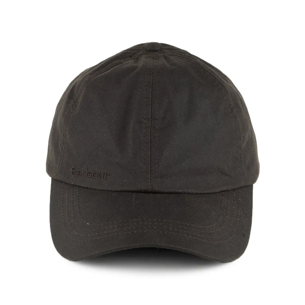 Barbour Hats Wax Sports Baseball Cap - Olive