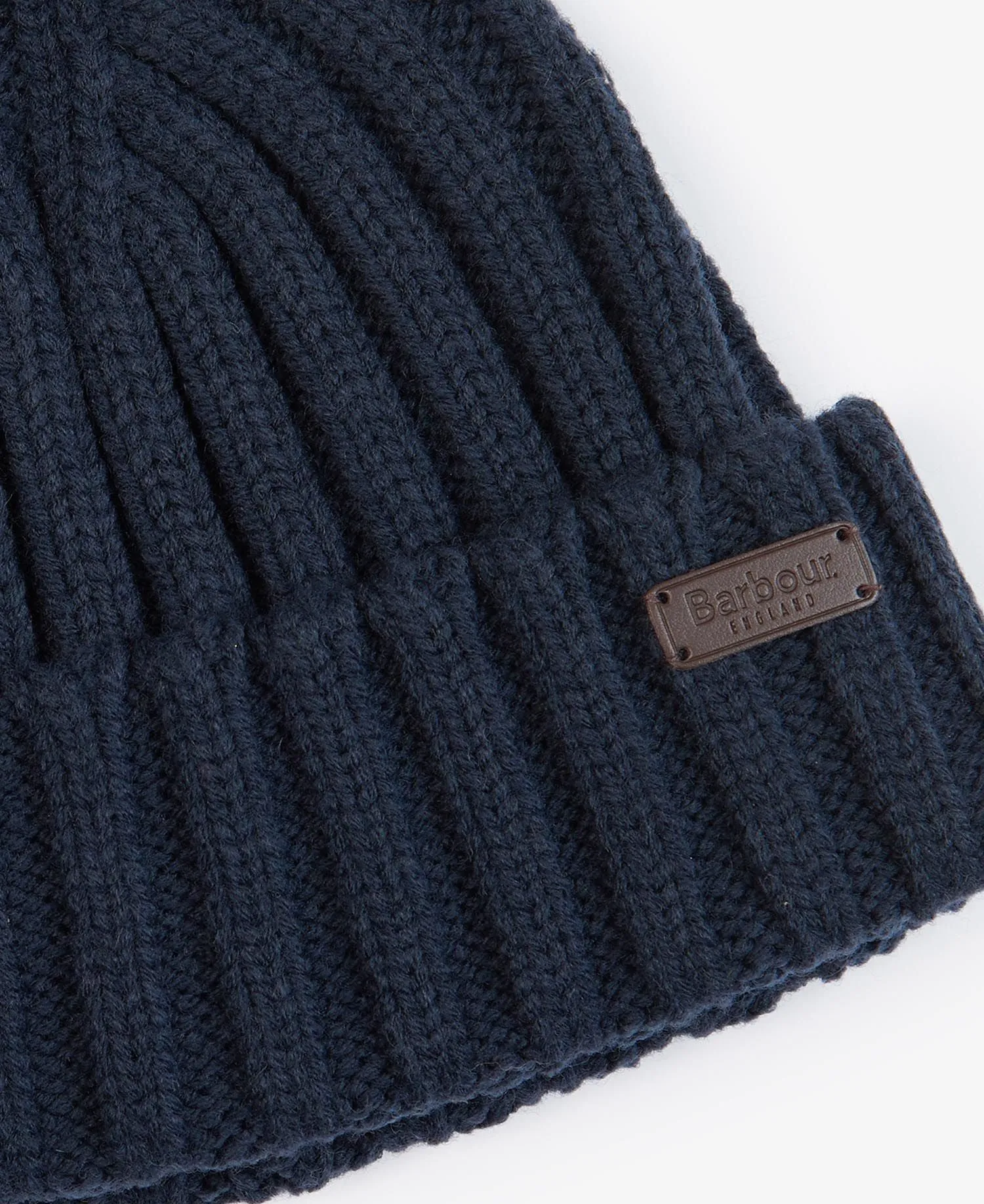 BARBOUR JUTLAND BEANIE - NAVY