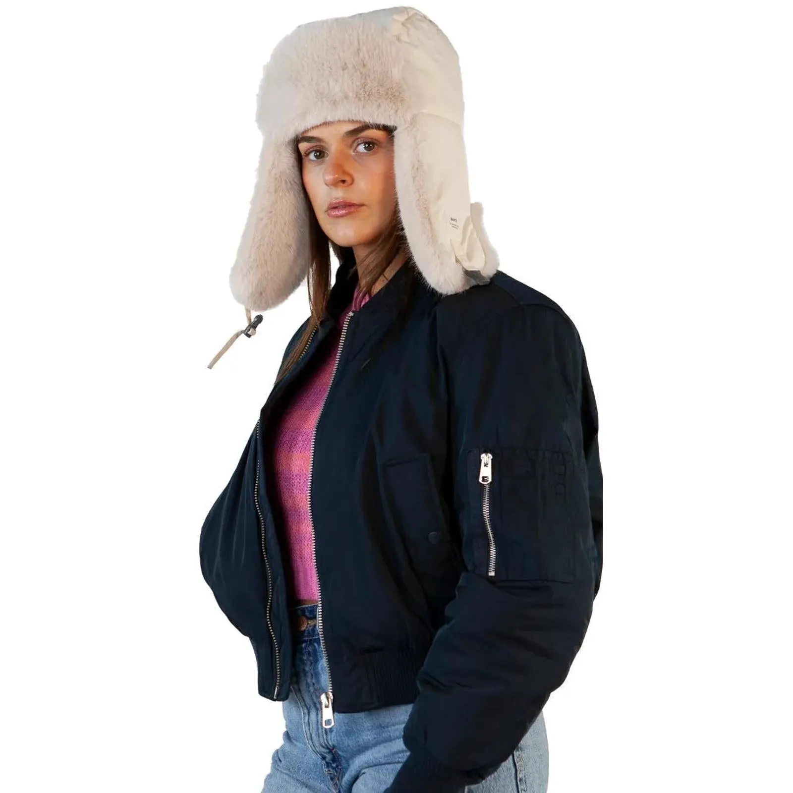 Barts Womens Hawka Bomber Faux Fir Trapper Hat