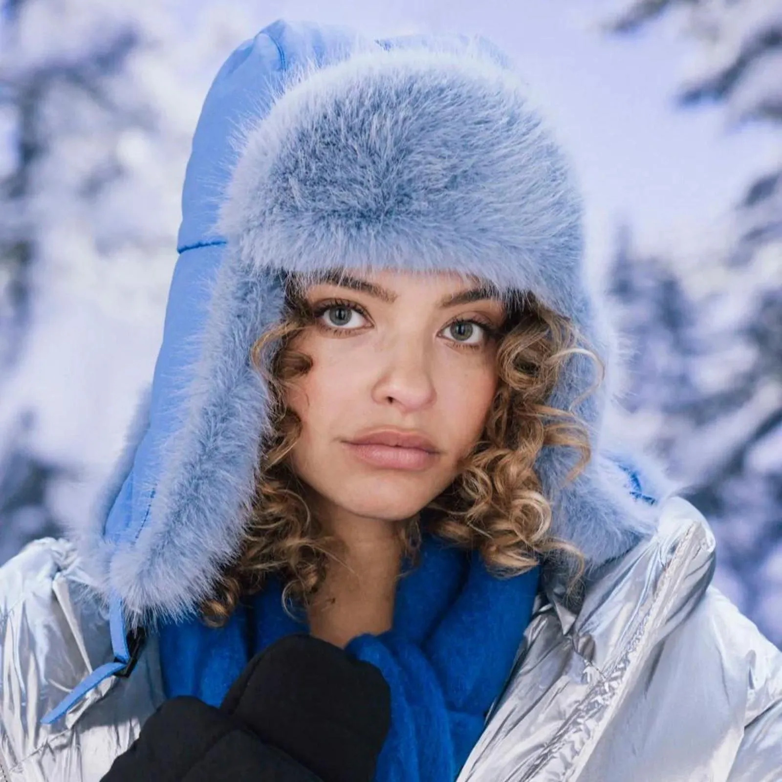Barts Womens Hawka Bomber Faux Fir Trapper Hat