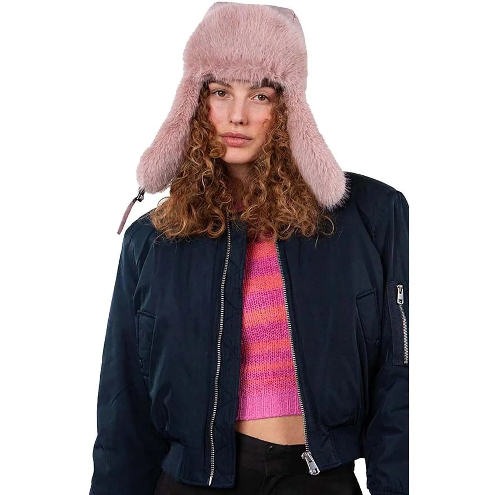Barts Womens Hawka Bomber Faux Fir Trapper Hat