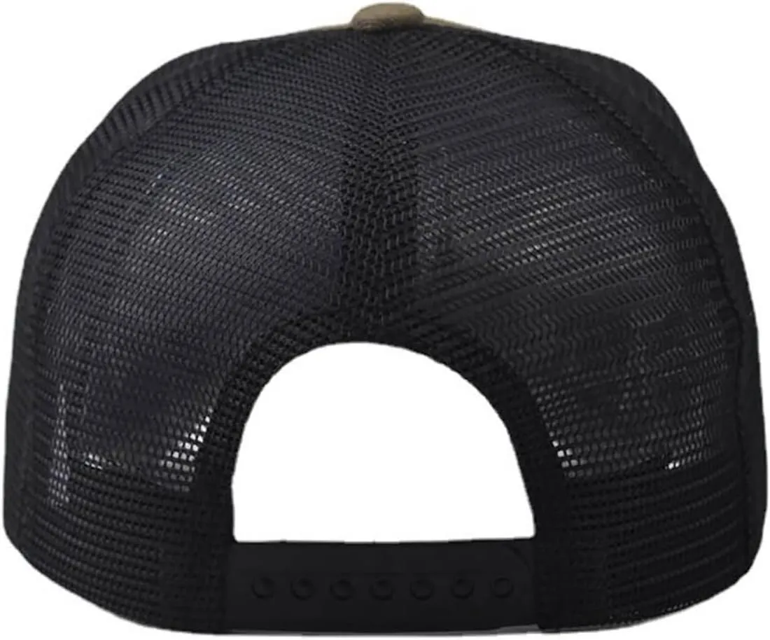 Baseball Cap Adjustable Trucker Hat Ponytail Sun Hats for Women Men