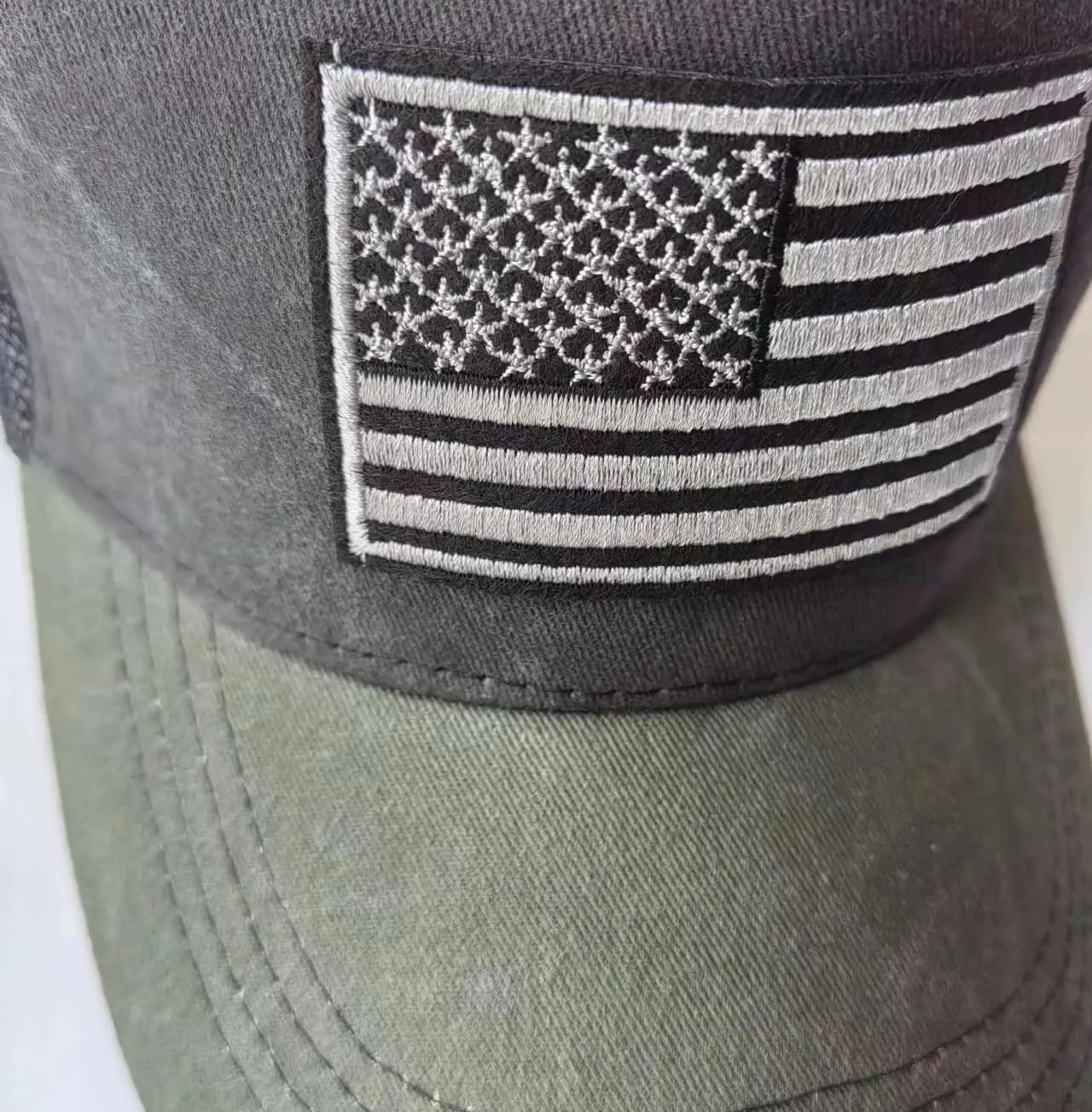 Baseball Cap Adjustable Trucker Hat Ponytail Sun Hats for Women Men