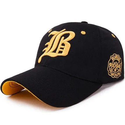 Baseball Hat Summer Hat Embroidery Cap Male Popular Snapback Hip-Hop Caps Sports Sun Hat
