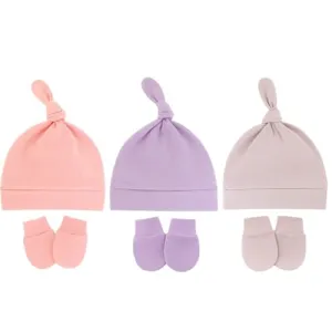 BBPIG Unisex Baby Adjustable Knot Hat Cotton Soft Cute Knit Hat Cap