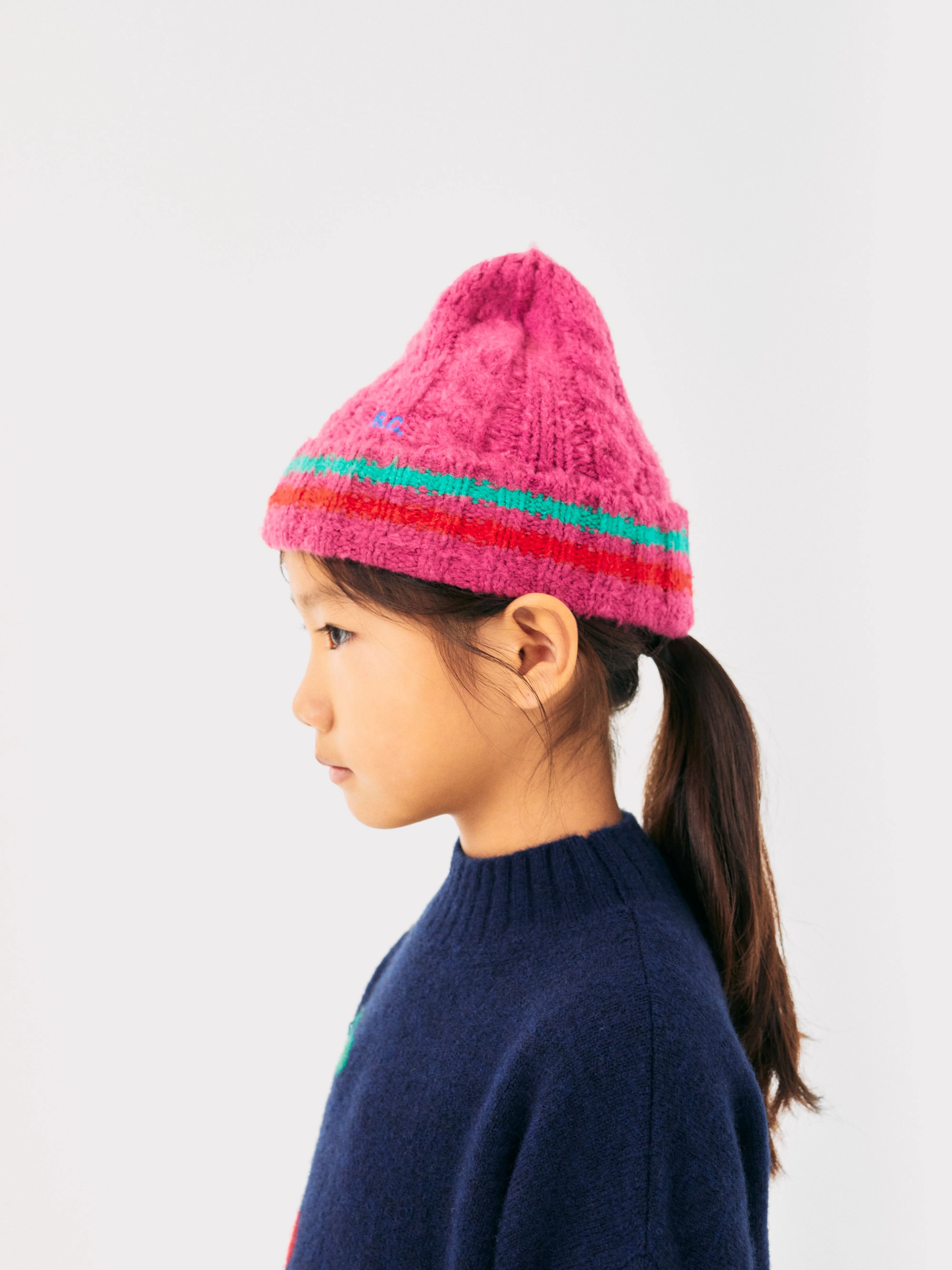 B.C Fuchsia Beanie