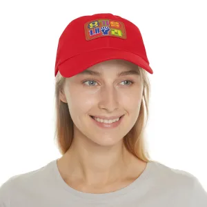Be brave Hat with Leather Patch (Rectangle)  - EmpressKorea
