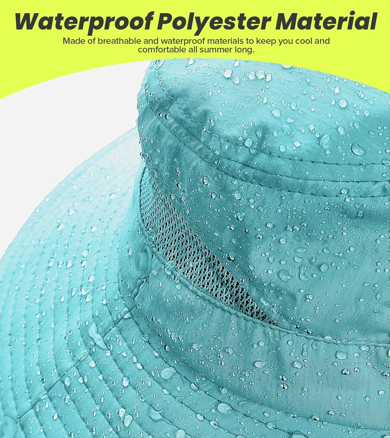 Beach Sun Hats for Women UV Protection High Ponytail Hole UPF 50  Fishing Safari Garden Hiking Hat Packable
