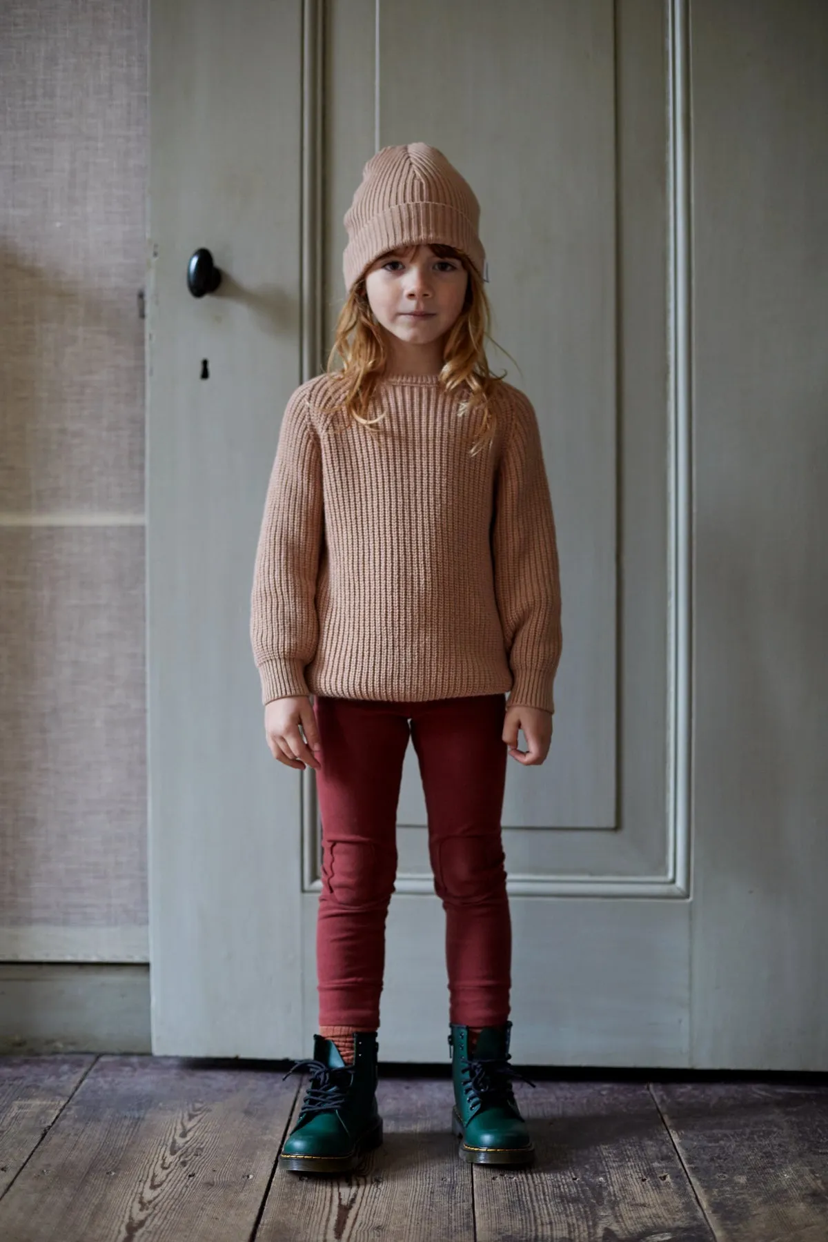 Beanie Knit Chocolate Milk
