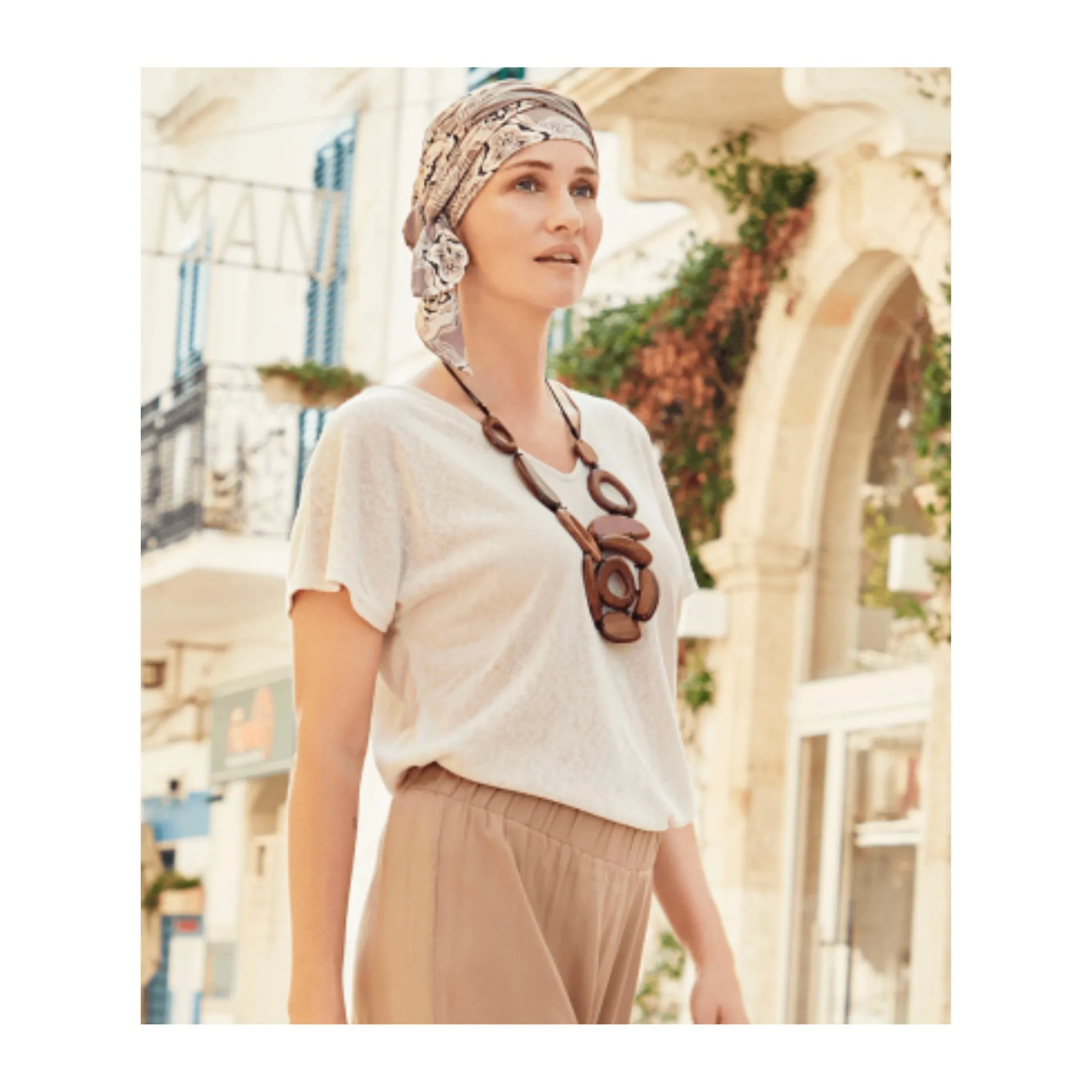 Beatrice Turban with Ribbons