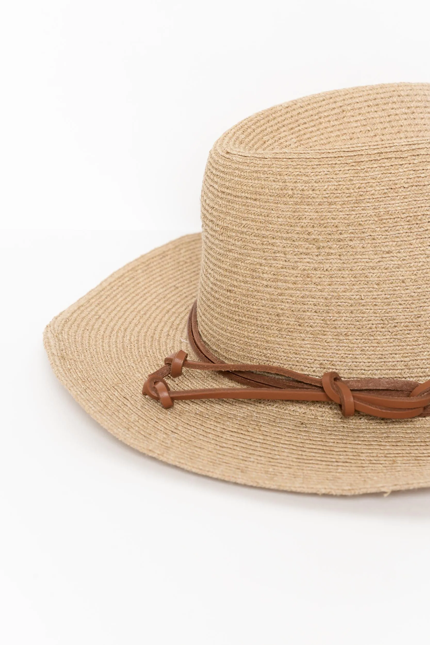 Bedarra Tan Raffia Cowboy Hat