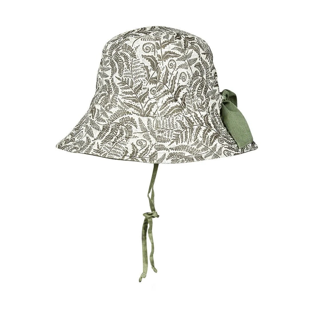 Bedhead 'Explorer' Kids Reversible Classic Bucket Hat - Fern / Moss