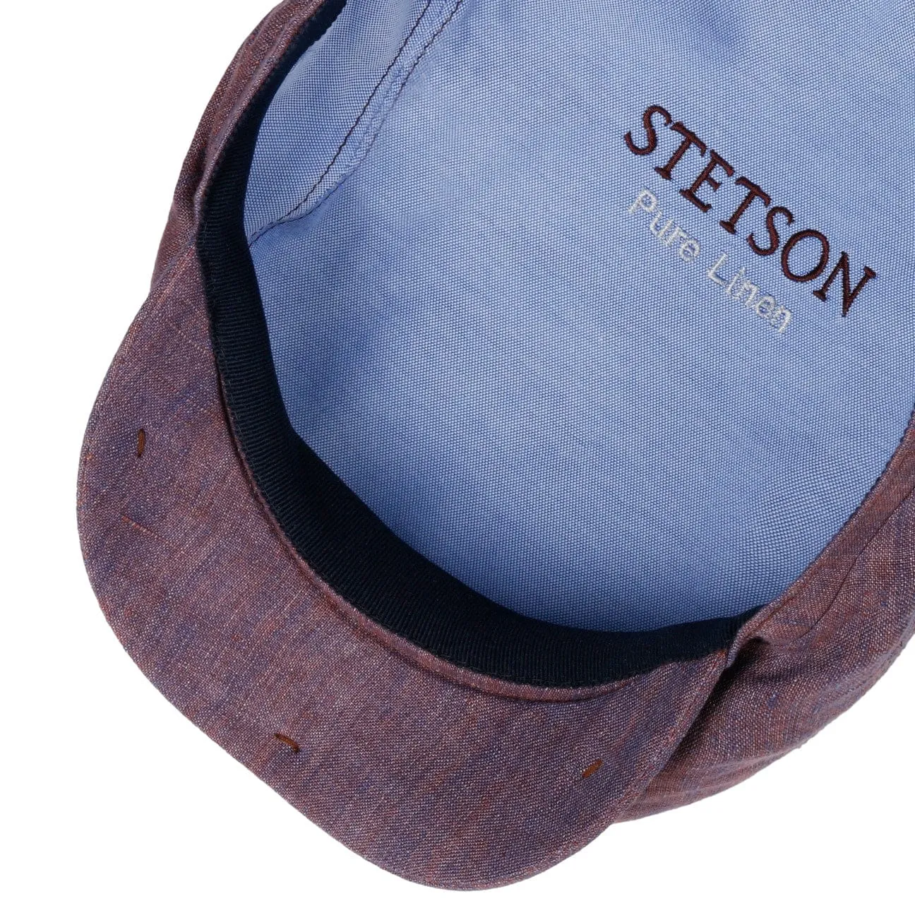 Belfast Linen Summer Flat Cap by Stetson
