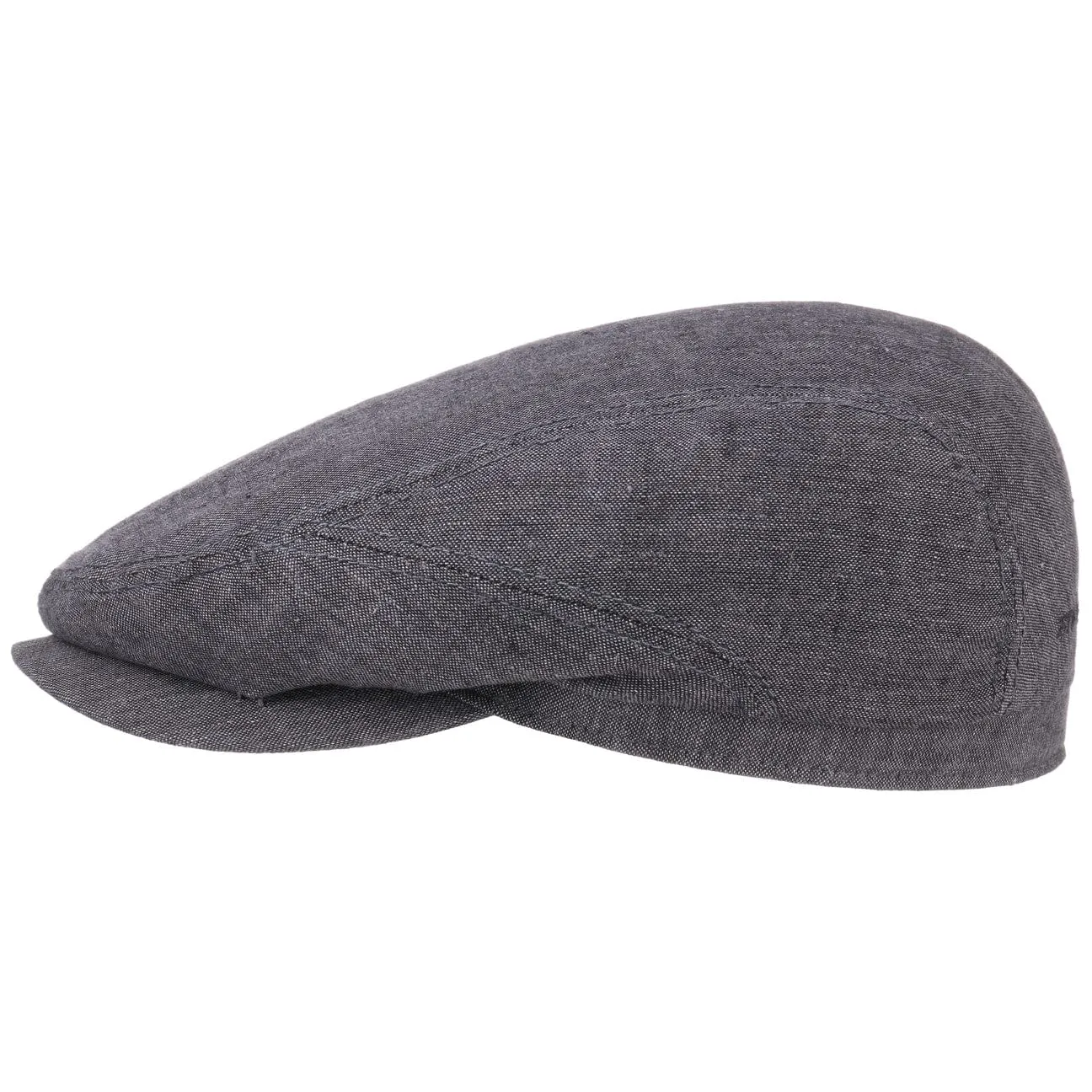 Belfast Linen Summer Flat Cap by Stetson