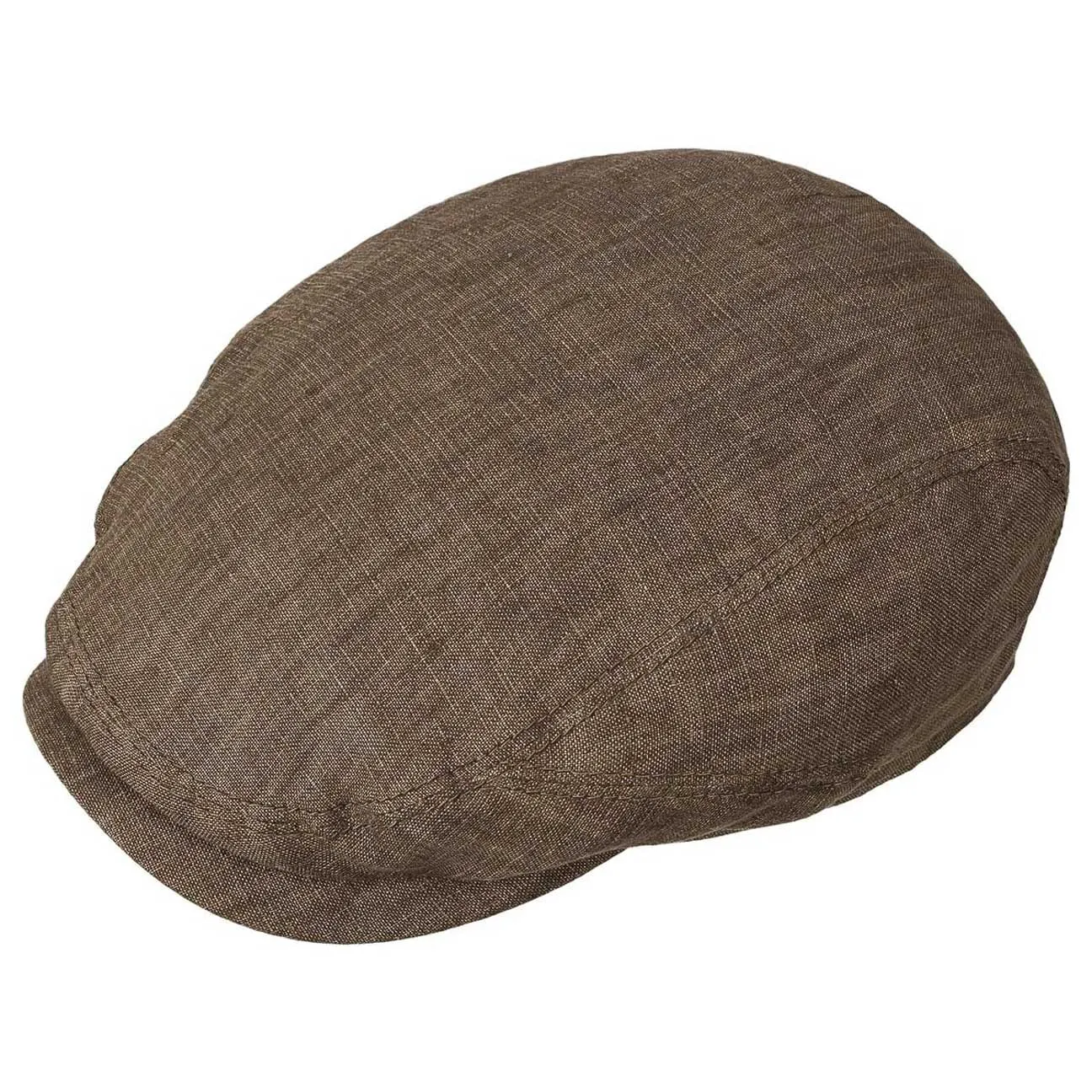 Belfast Linen Summer Flat Cap by Stetson