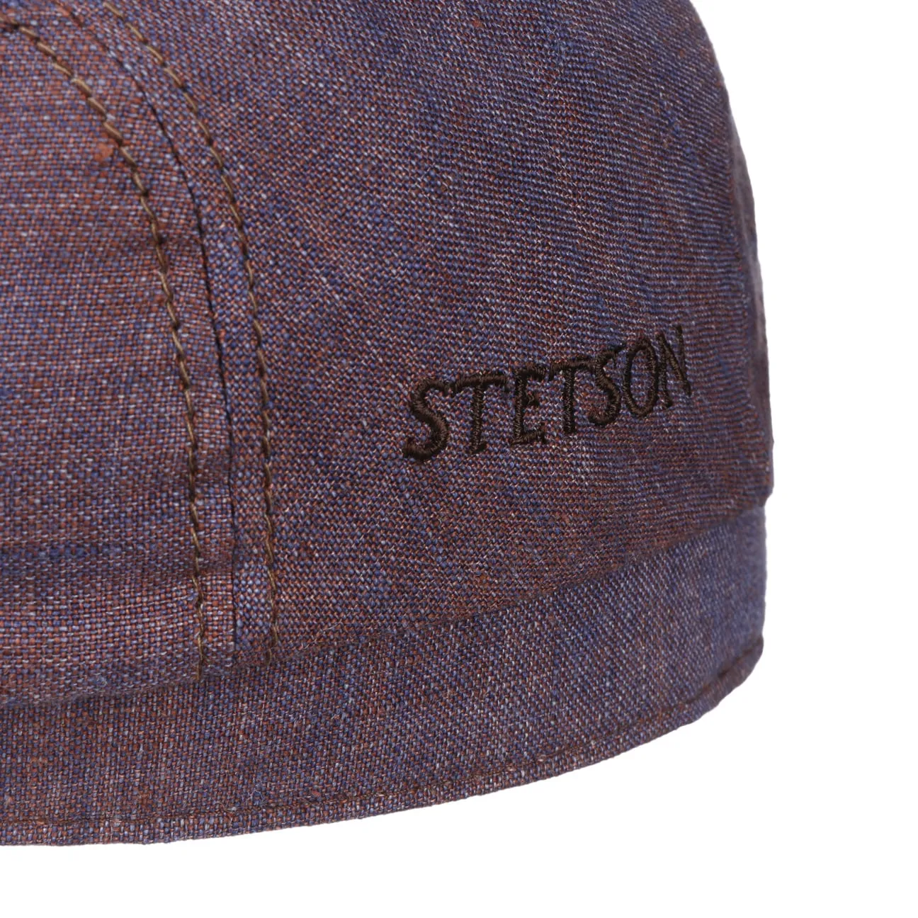Belfast Linen Summer Flat Cap by Stetson