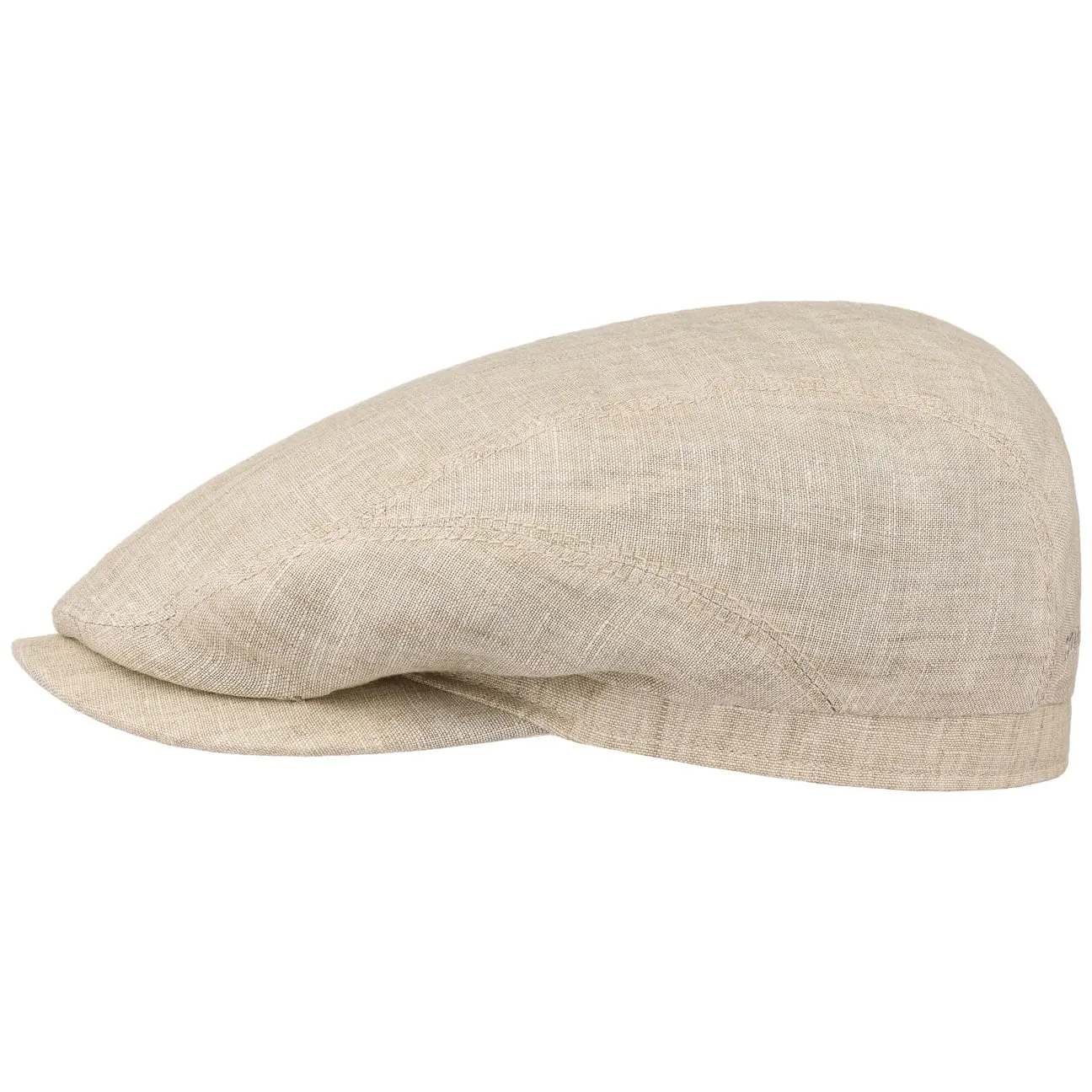 Belfast Linen Summer Flat Cap by Stetson