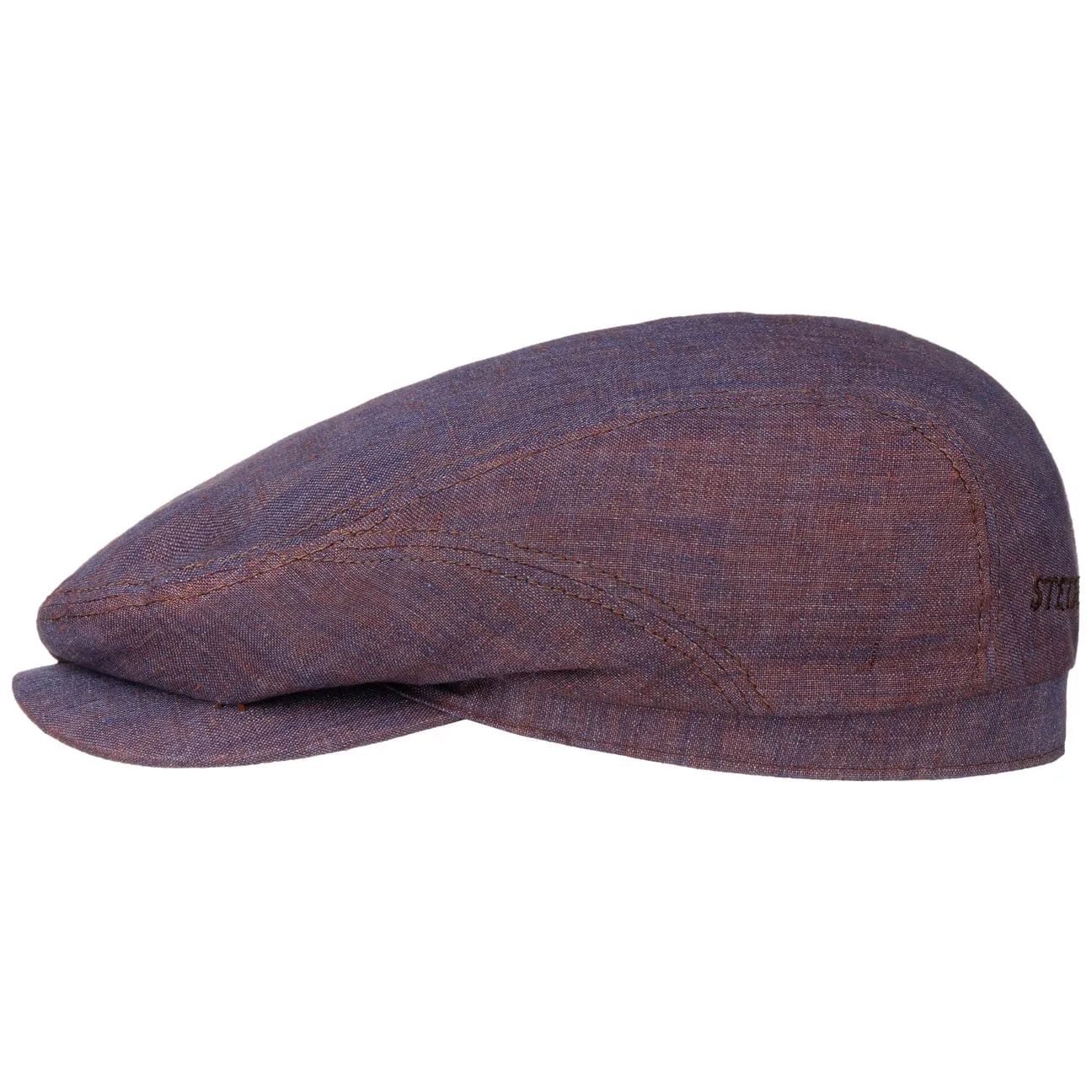 Belfast Linen Summer Flat Cap by Stetson