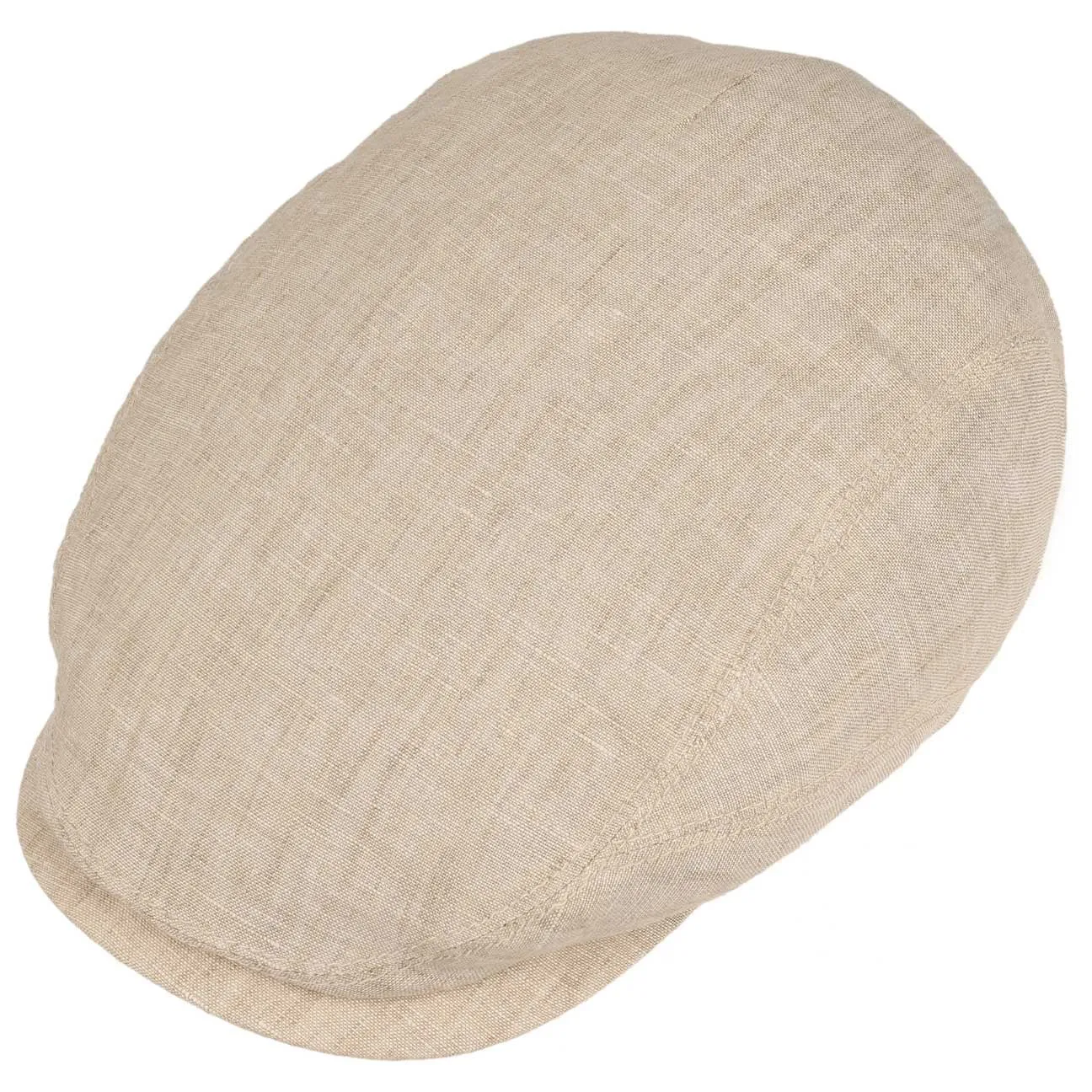 Belfast Linen Summer Flat Cap by Stetson