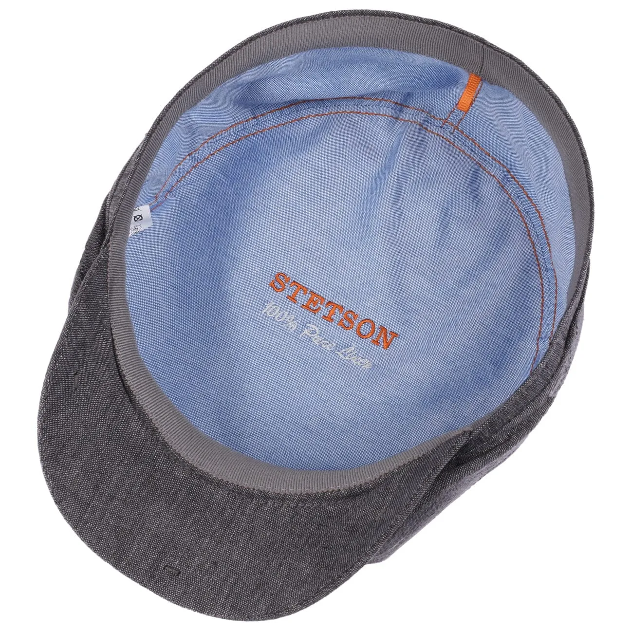 Belfast Linen Summer Flat Cap by Stetson