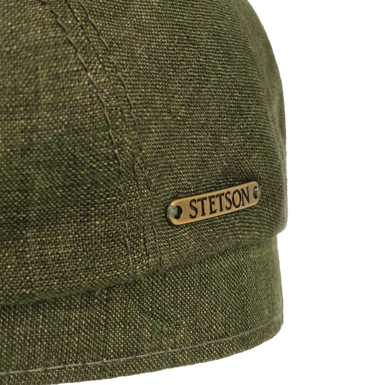 Belfast Linen Summer Flat Cap by Stetson