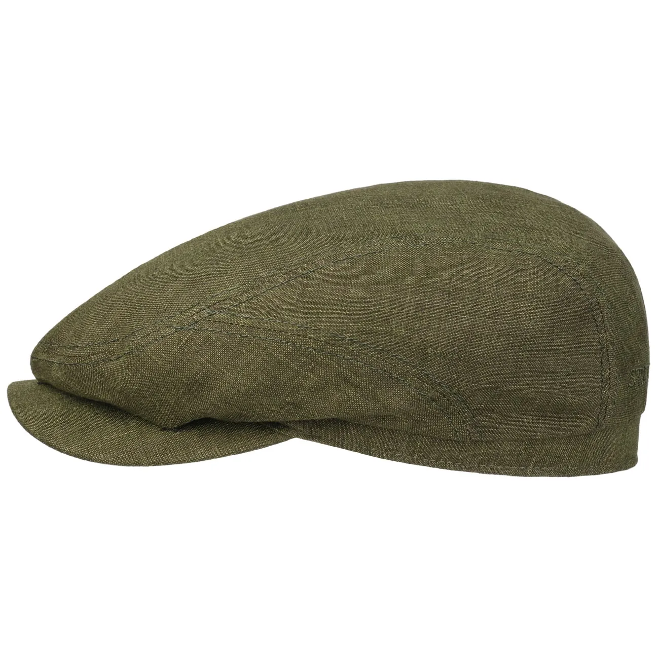 Belfast Linen Summer Flat Cap by Stetson