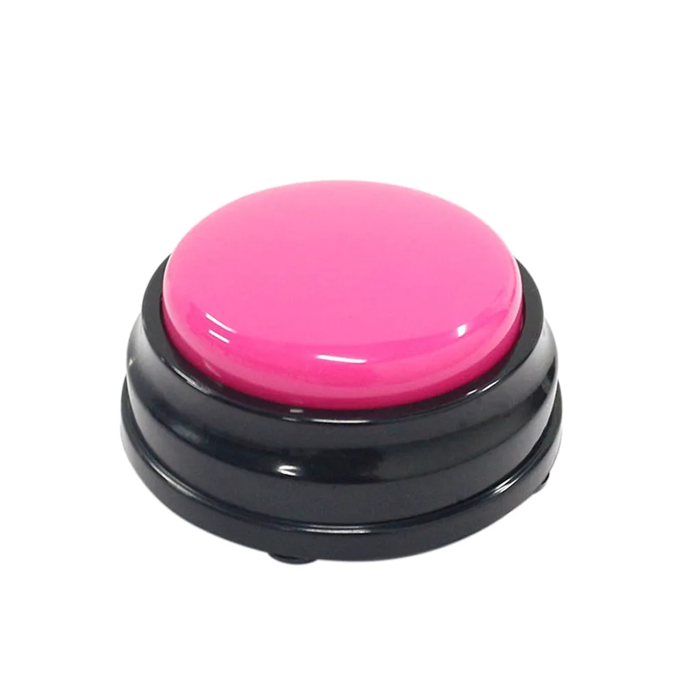 Best Interactive Dog Personalized Sound Buttons Hand Clapper Record button