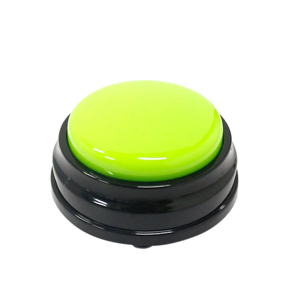 Best Interactive Dog Personalized Sound Buttons Hand Clapper Record button