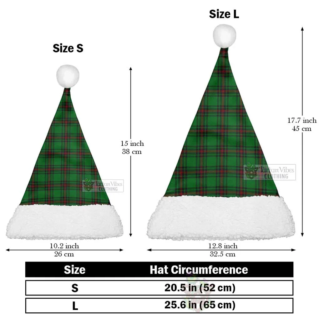 Beveridge Tartan Christmas Santa Hats