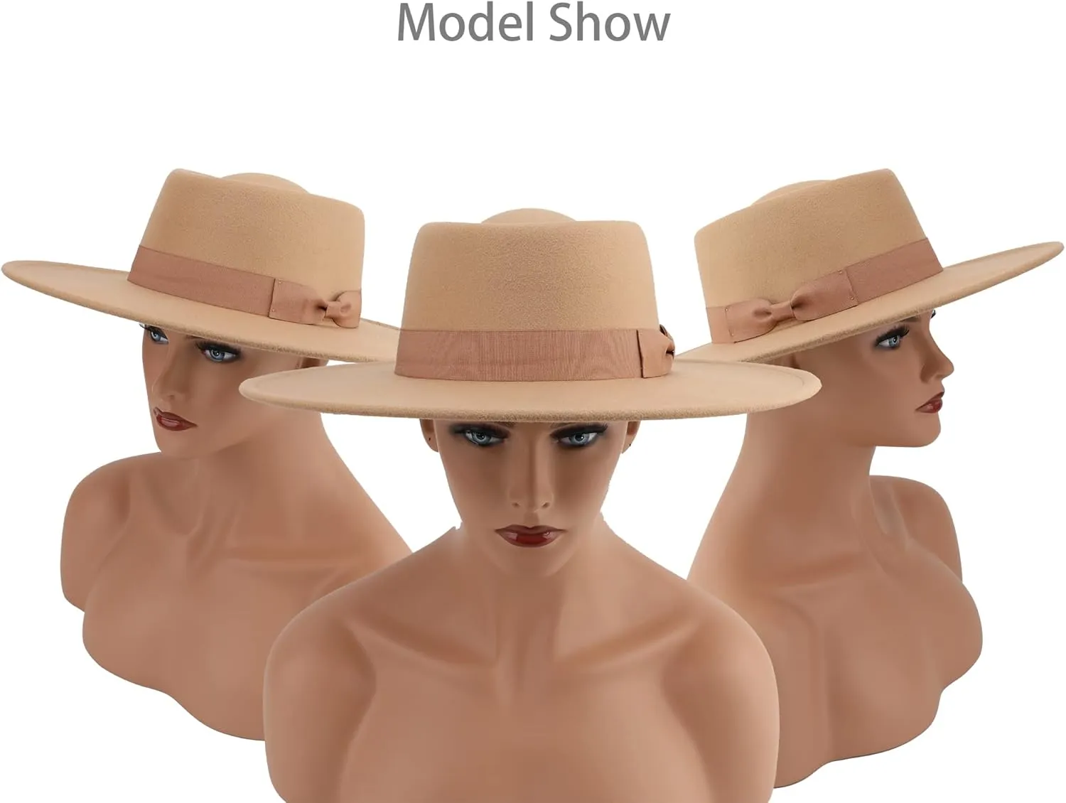 Big Wide Brim Women Fedora Hat